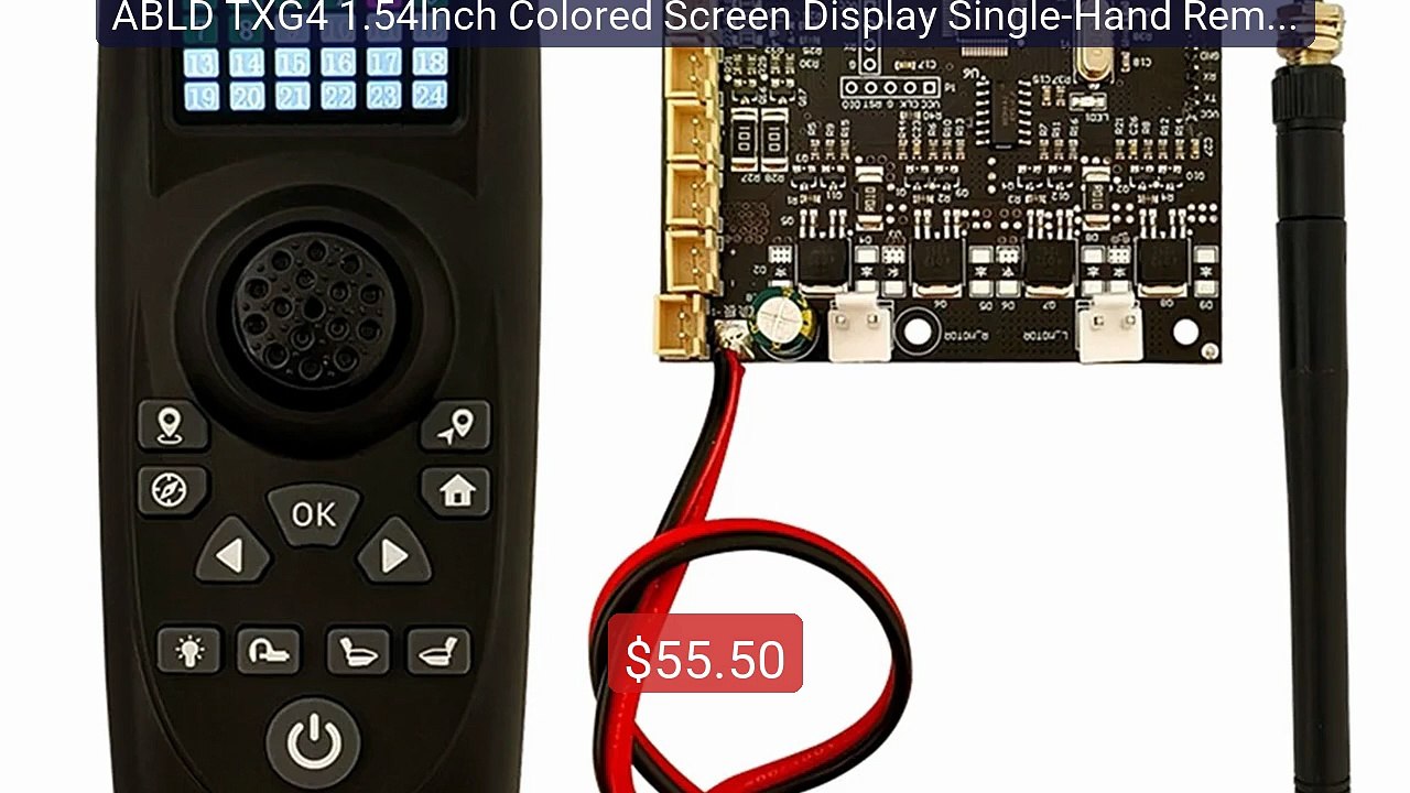 ABLD TXG4 1.54Inch Colored Screen Display Single-Hand Remote Contro... -- Top Rated 2026 | Buy Now!