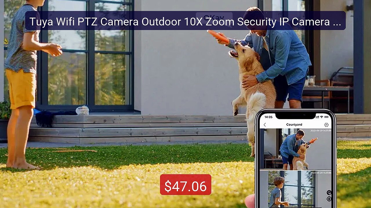 Tuya Wifi PTZ Camera Outdoor 10X Zoom Security IP Camera 5MP F... -- Hot Deal 2026 | Limited Offer!