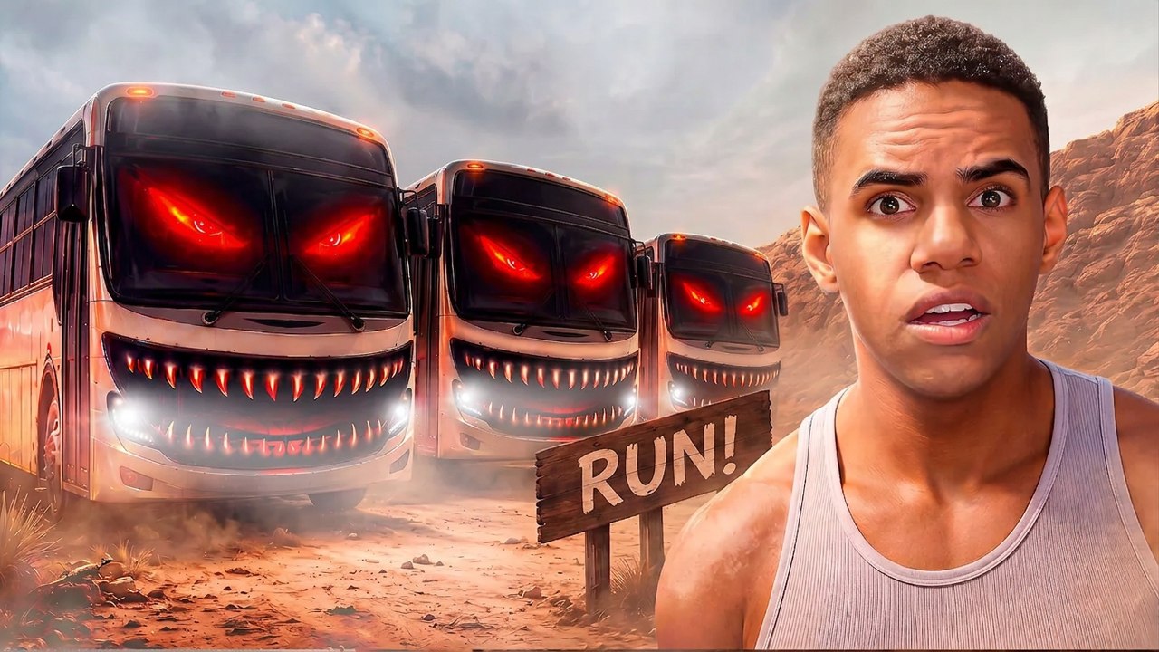 These Weird Buses Are Chasing Me in GTA 5!