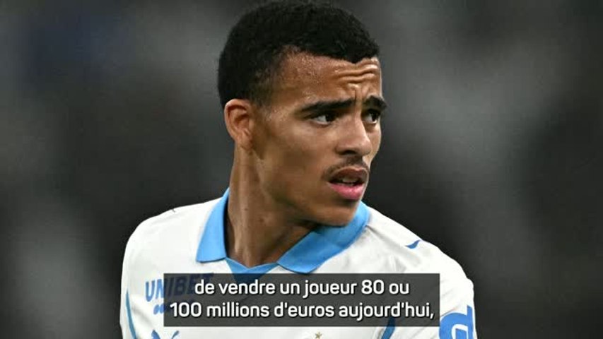 Grégory Lorenzi évoque le départ de Mason Greenwood : 