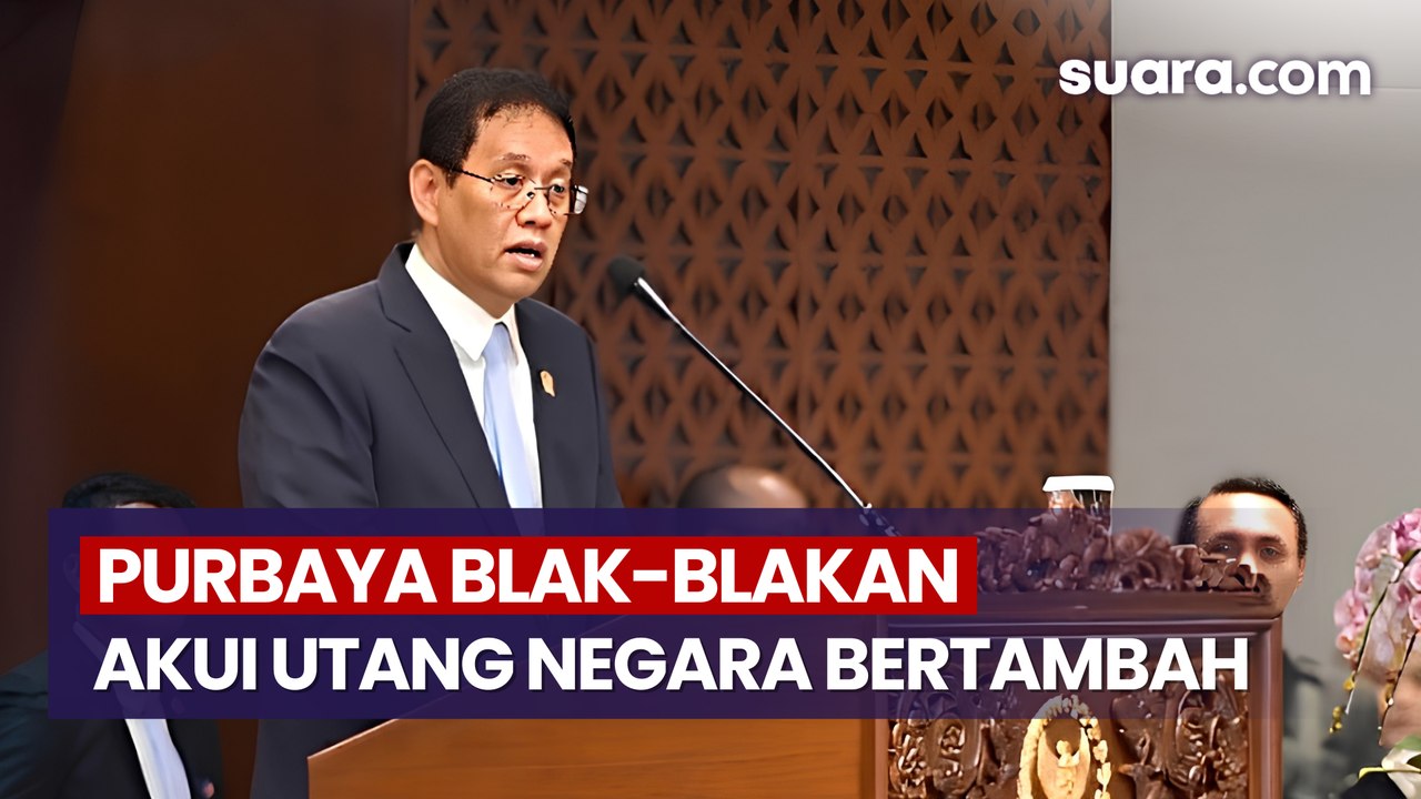 Blak-blakan Menkeu Purbaya Akui Utang Negara Bertambah