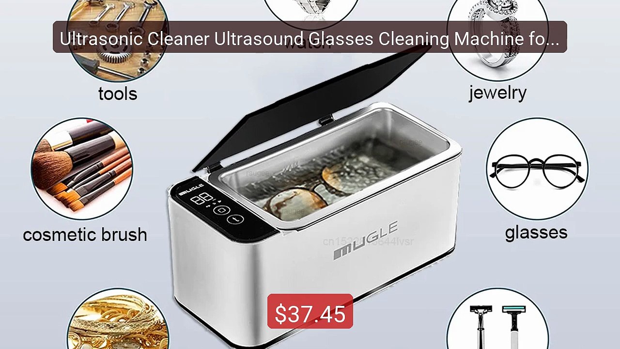 Ultrasonic Cleaner Ultrasound Glasses Cleaning...