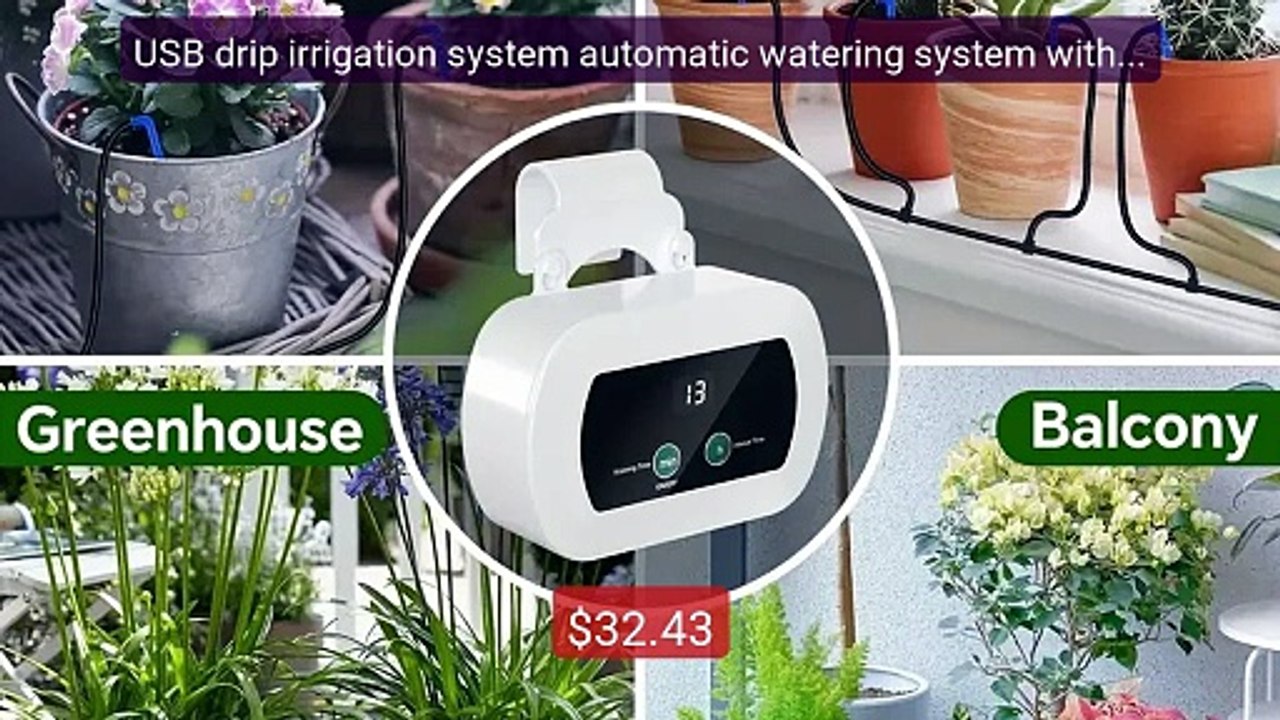 USB drip irrigation system automatic watering system with c... -- Top Pick 2026 | Unbeatable Price!