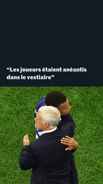 « Les joueurs étaient anéantis dans le vestiaire », la réaction de Didier Deschamps après la demi-finale de Coupe du monde