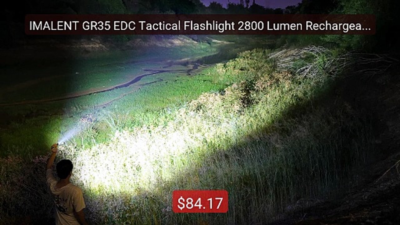 IMALENT GR35 EDC Tactical Flashlight 2800 Lumen Rechargeable Slim ... -- Best Deal 2026 | Shop Now!