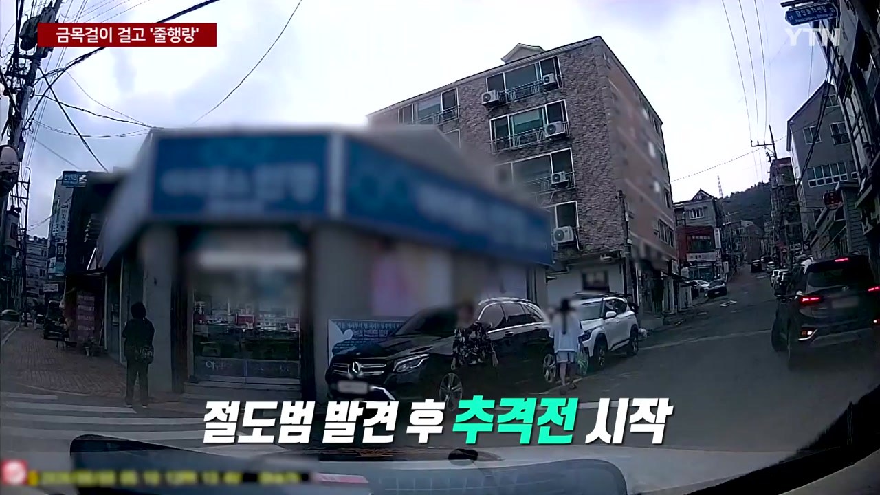 "금목걸이 보여주세요" 착용한 채 줄행랑... 시민이 붙잡아 [앵커리포트] / YTN