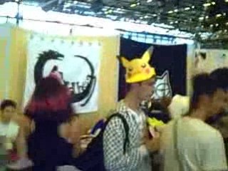 Japan expo 2008 Pikachu!!!!!!! Kawaii...=^^=...