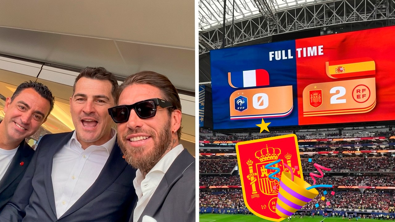 Sergio Ramos celebra junto a Iker Casillas el pase a la gran final de España en el Mundial 2026