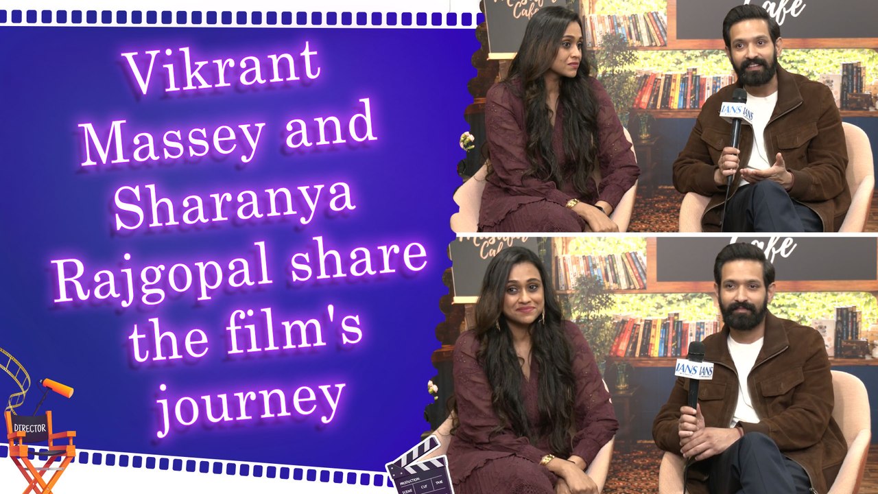 IANS Exclusive Interview: Vikrant Massey and Sharanya Rajgopal talk 'Musafir Cafe' | Heartbreaks | Old-School Romance