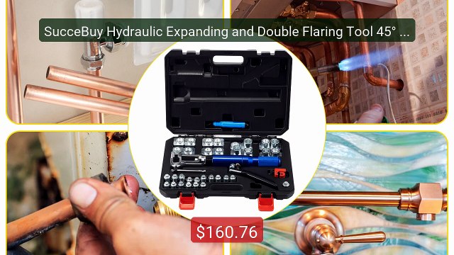SucceBuy Hydraulic Expanding and Double Flaring Tool 45° Soft ... Best Buy 2026 | Great Quality!