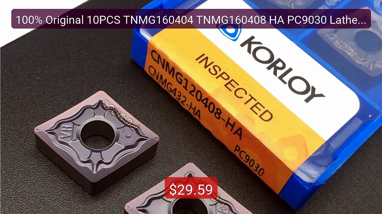 100% Original 10PCS TNMG160404 TNMG160408 HA PC9030 Lathe Carbide I... -- Top Rated 2026 | Buy Now!