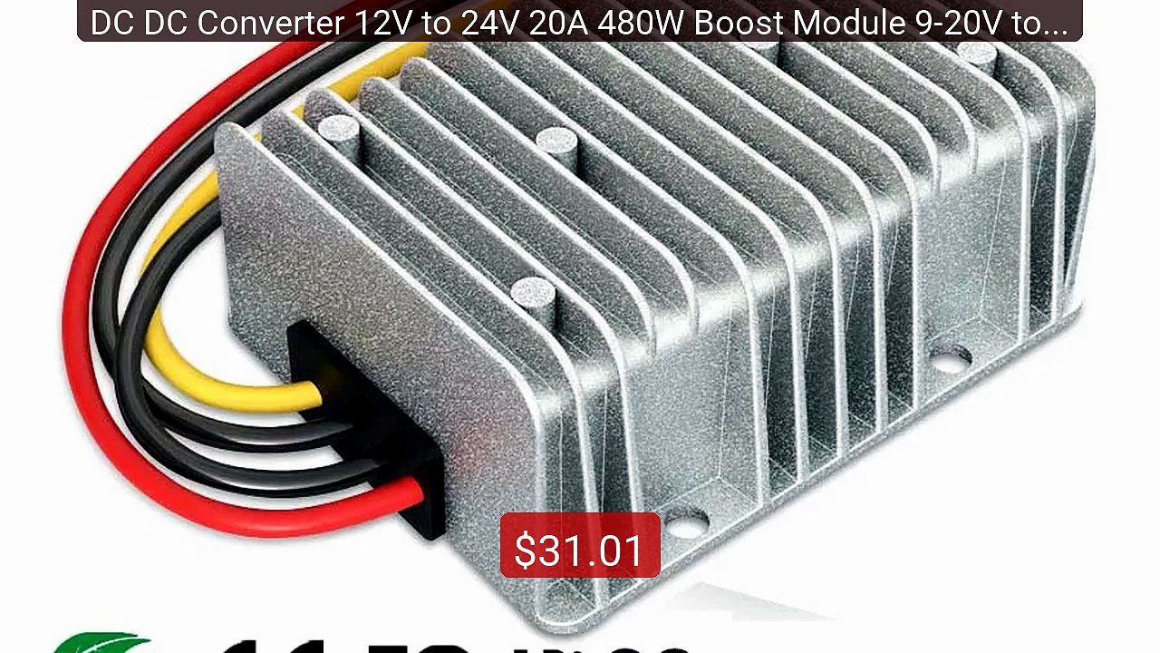 DC DC Converter 12V to 24V 20A 480W Boost Module 9-20V to 24V Boos... -- Best Deal 2026 | Shop Now!