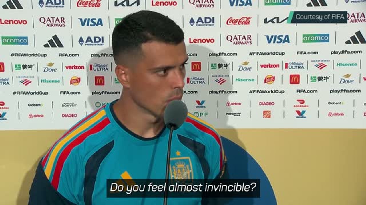 Spain don't feel invincible - Porro