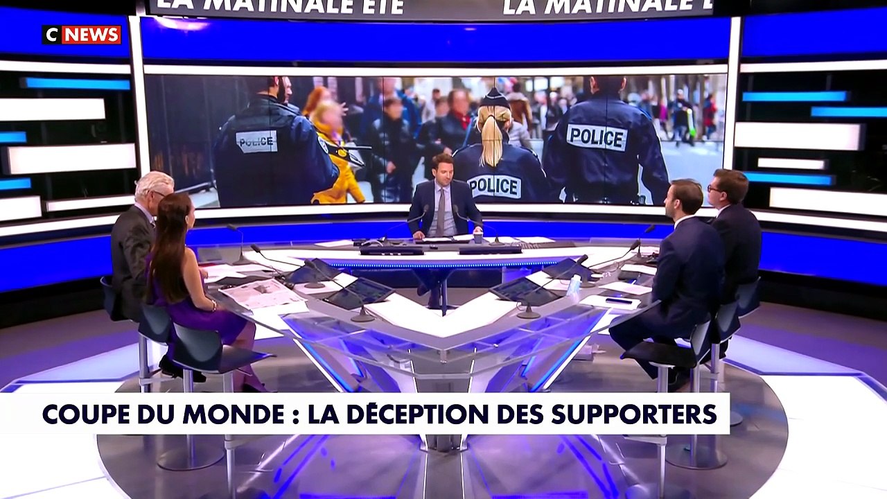 Des débordements après la défaite de l'équipe de France hier face à l'Espagne lors du Mondial