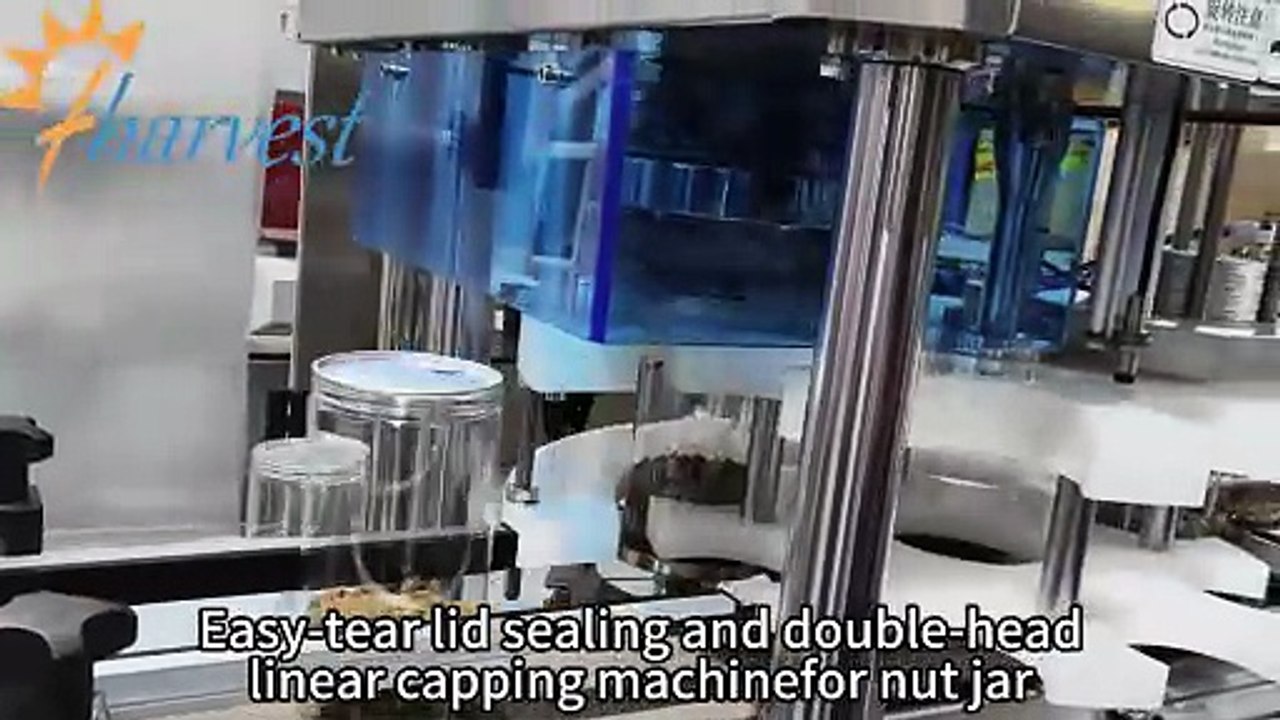 Is there a manufacturer in China that produce the nut plastic jar sealing machine and double head capping machine line? Please recommend.