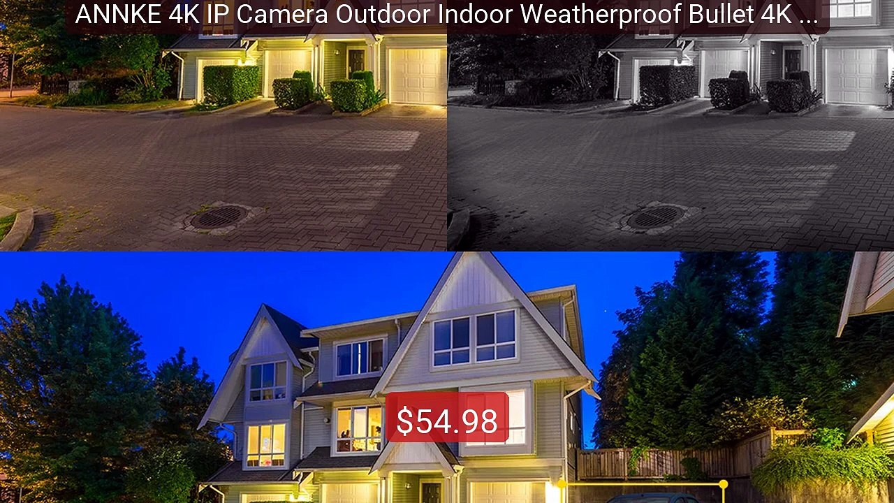 ANNKE 4K IP Camera Outdoor Indoor Weatherproof Bullet 4K Vi... -- Top Pick 2026 | Unbeatable Price!