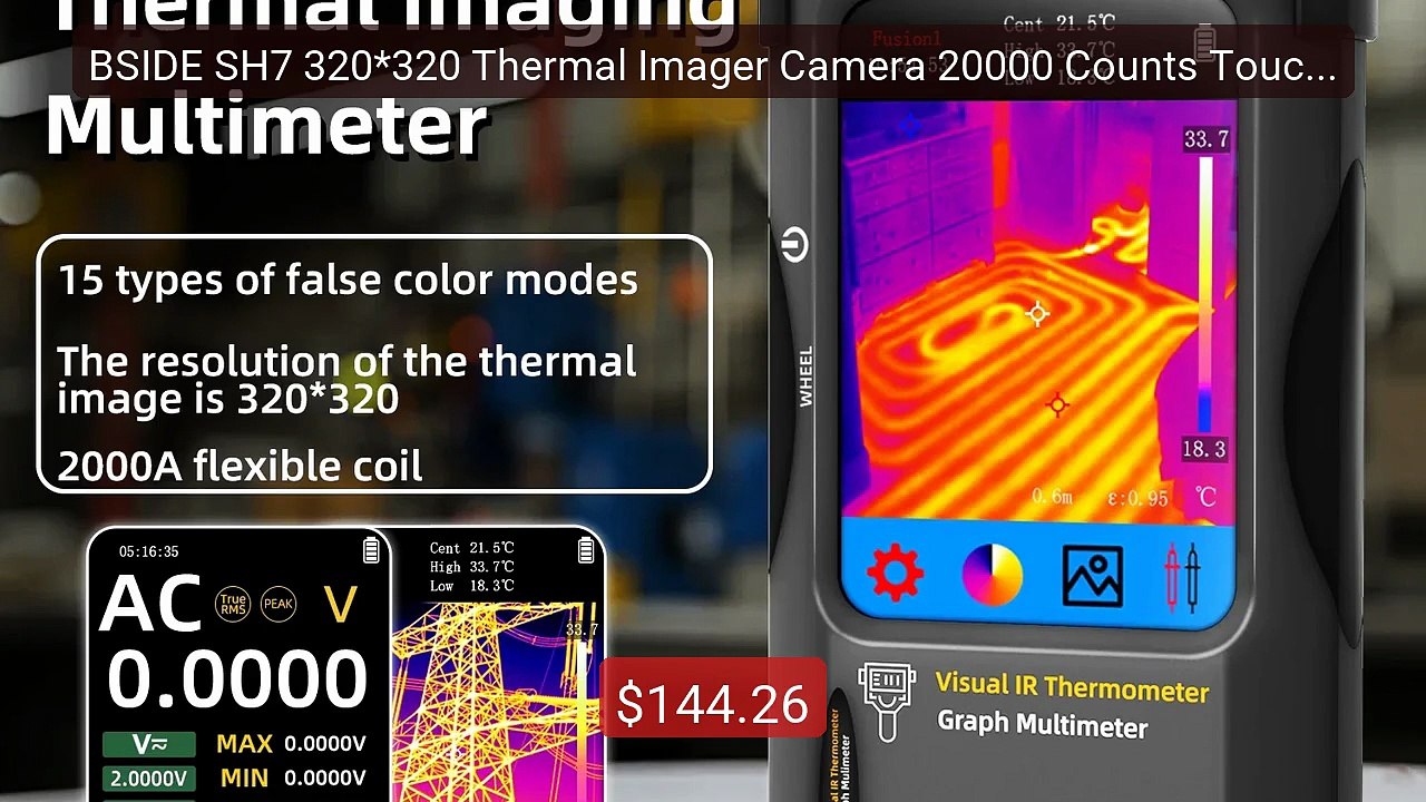 BSIDE SH7 320*320 Thermal Imager Camera 20000 Counts Touchscreen Di... -- Top Rated 2026 | Buy Now!