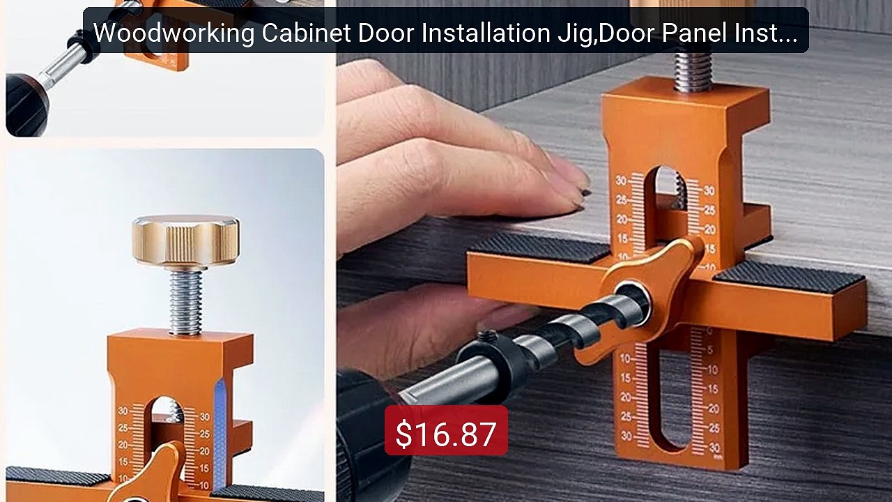 Woodworking Cabinet Door Installation Jig,Door Panel Installa... -- Amazing Value 2026 | Must Have!