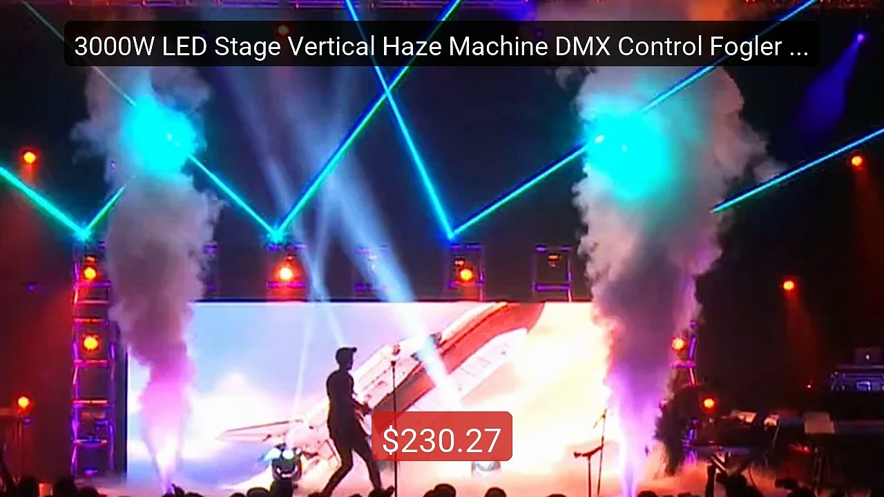 3000W LED Stage Vertical Haze Machine DMX Control Fogler Smok... -- Amazing Value 2026 | Must Have!