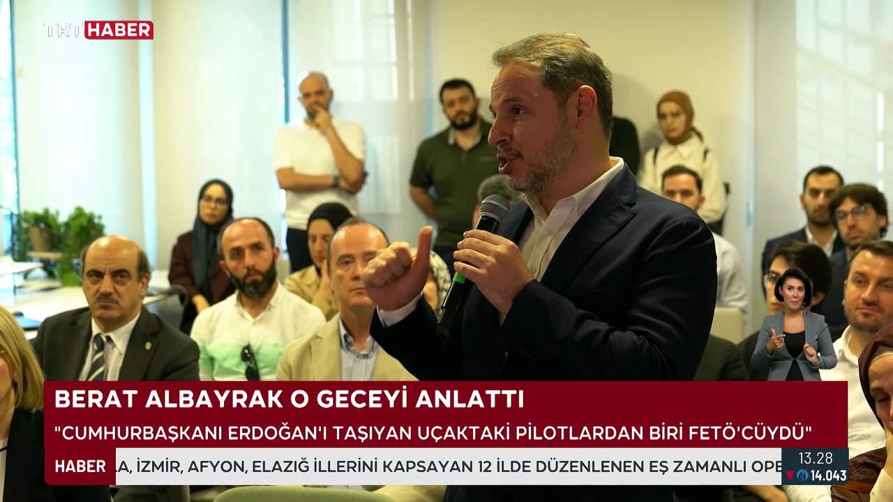 Berat Albayrak: Cumhurbaşkanı'nı taşıyan pilotlardan biri FETÖ'cüydü