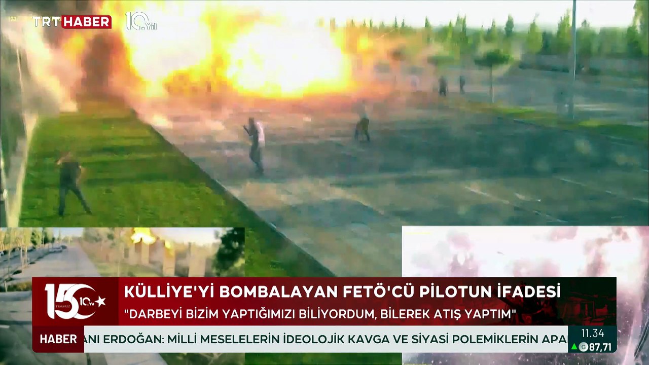 FETÖ'cü pilot: Darbeyi bizim yaptığımızı biliyordum, bilerek atış yaptım
