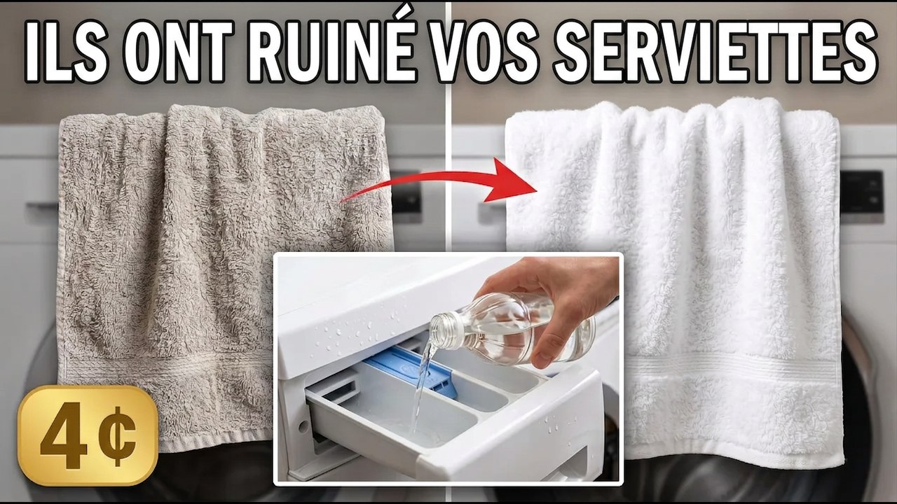 Vos serviettes sont fichues… et vous ne le savez même pas
