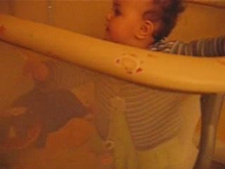 Manon dans son parc le 9 mars 2006