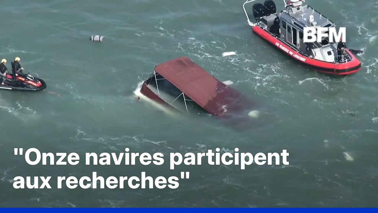 Un mort et deux disparus après le naufrage d’un bateau dans la baie de San Francisco