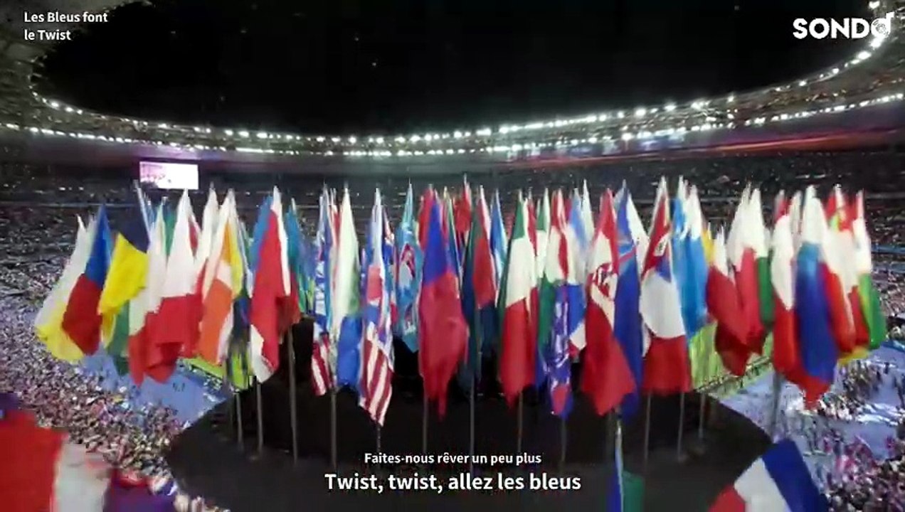 Les Bleus font le Twist
