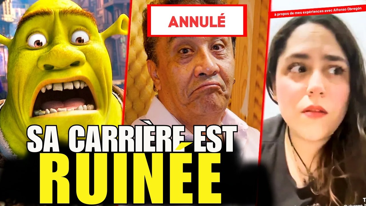 Alfonso Obregón, la voix de Shrek, se fait cancel et sa carrière est finie !