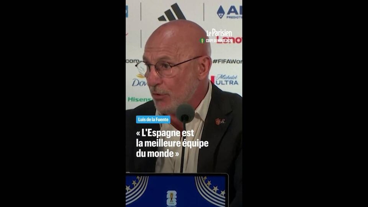 Luis de la Fuente: « l'Espagne est la meilleure équipe du monde »