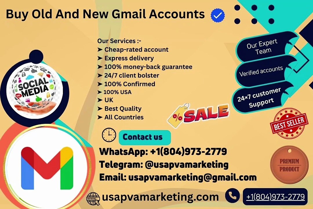 Buy PVA Old And PVA New Gmail Accounts