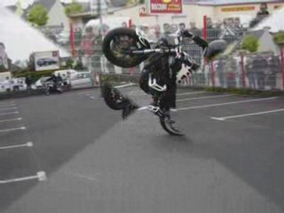 Ciryl de brest stunt devant cardy