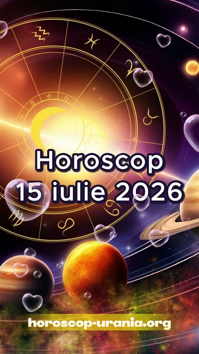 Horoscop 15 iulie 2026 - oferit de horoscop-urania.org