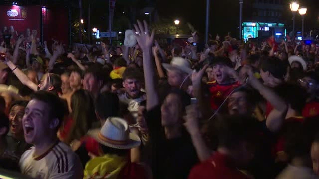 Ecstasy and agony - Fans react to Spain's win over France