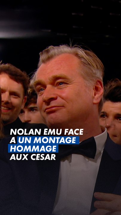 L'émotion de Christopher Nolan face à ce montage... 🥺