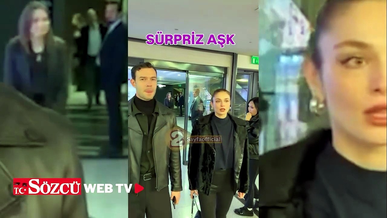 2 aylık aşk gün yüzüne çıktı: Aytaç Şaşmaz ve Serra Arıtürk galaya beraber katılmış