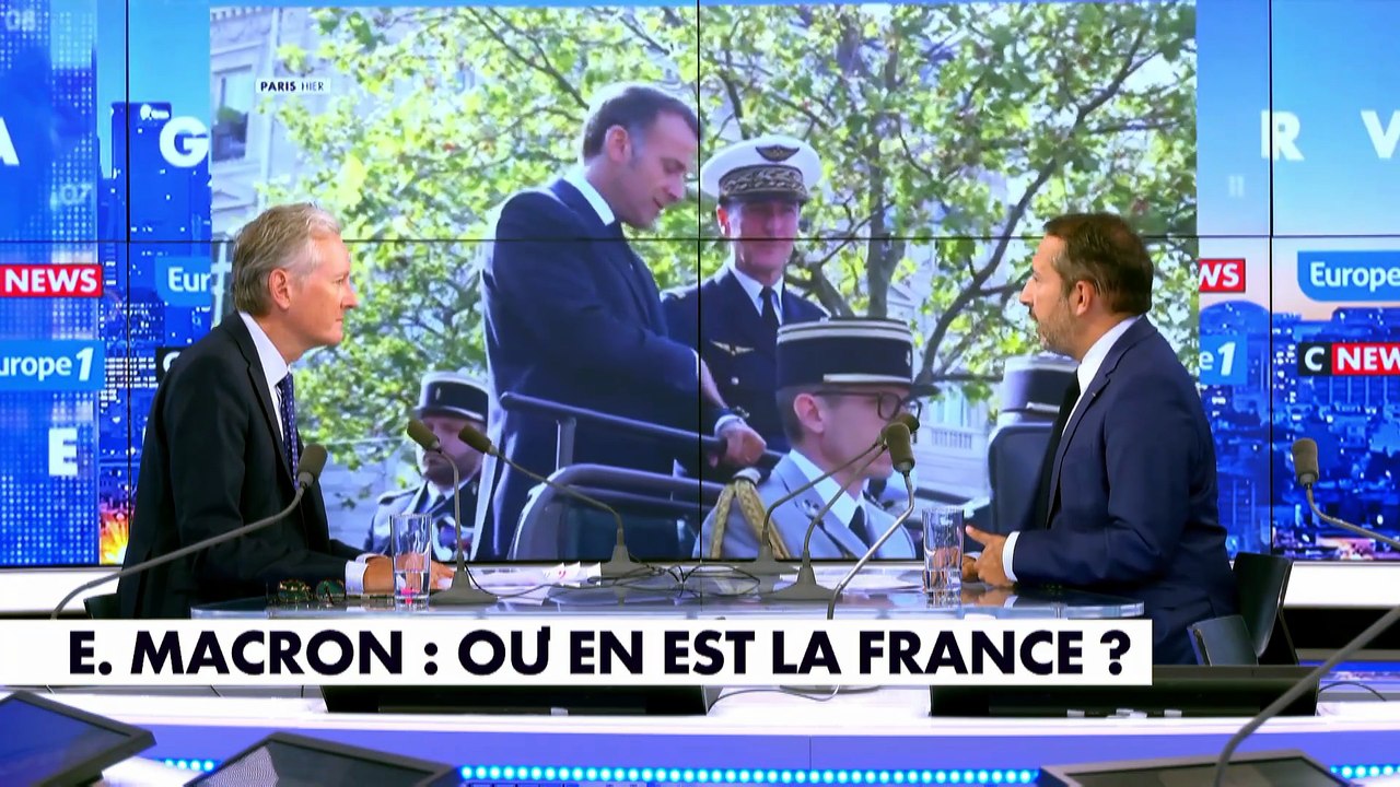 «Défendre la liberté au prix du sang s'il le faut» : «Macron en fait trop», juge Sébastien Chenu