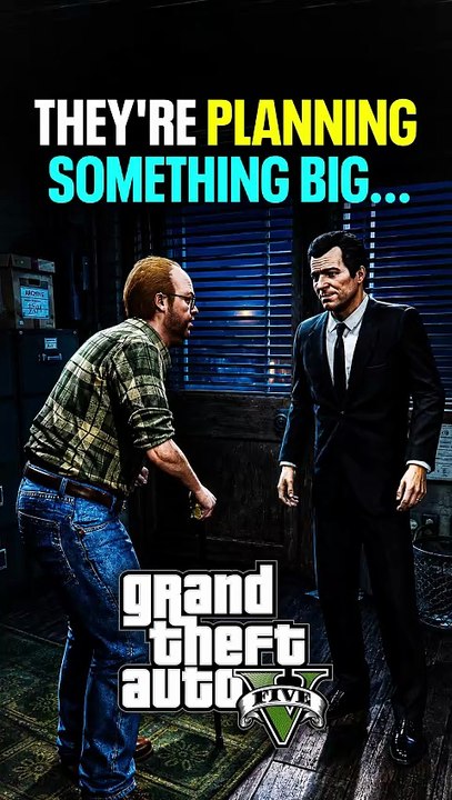 They're Planning Something Big #GamesTyphoon #Gta5 #Gtav #Shorts #Michael #Lester