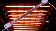 510mm 220v 1500w SK15 Infrared Heating Lamp Quartz Heating Element for Ink Drying