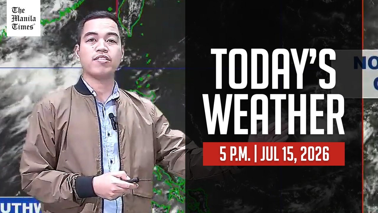 Today's Weather, 5 P.M. | Jul. 15, 2026
