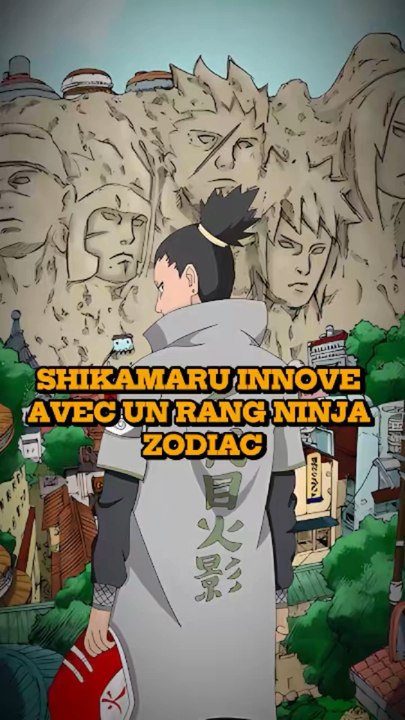 Et si je te disais qu'un nouveau rang Zodiac ébranle Konoha ?#Anime #naruto #shikamaru #kakashi #sakura