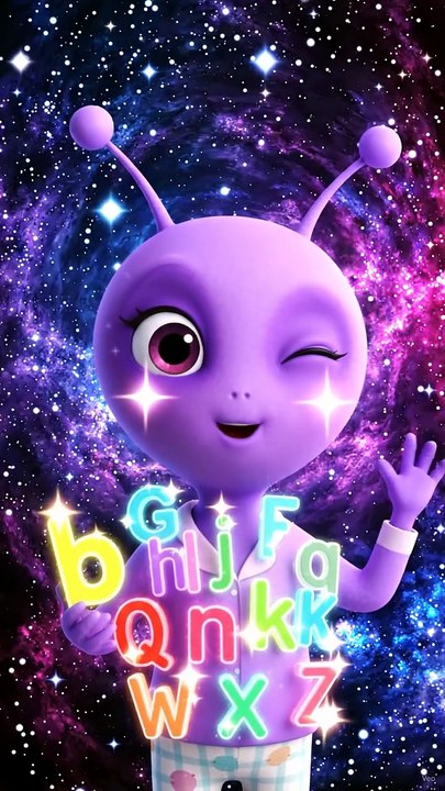 💛 Looking for fun & educational screen time? Introducing Alphabet A to Z with Glaxy! 🔤✨