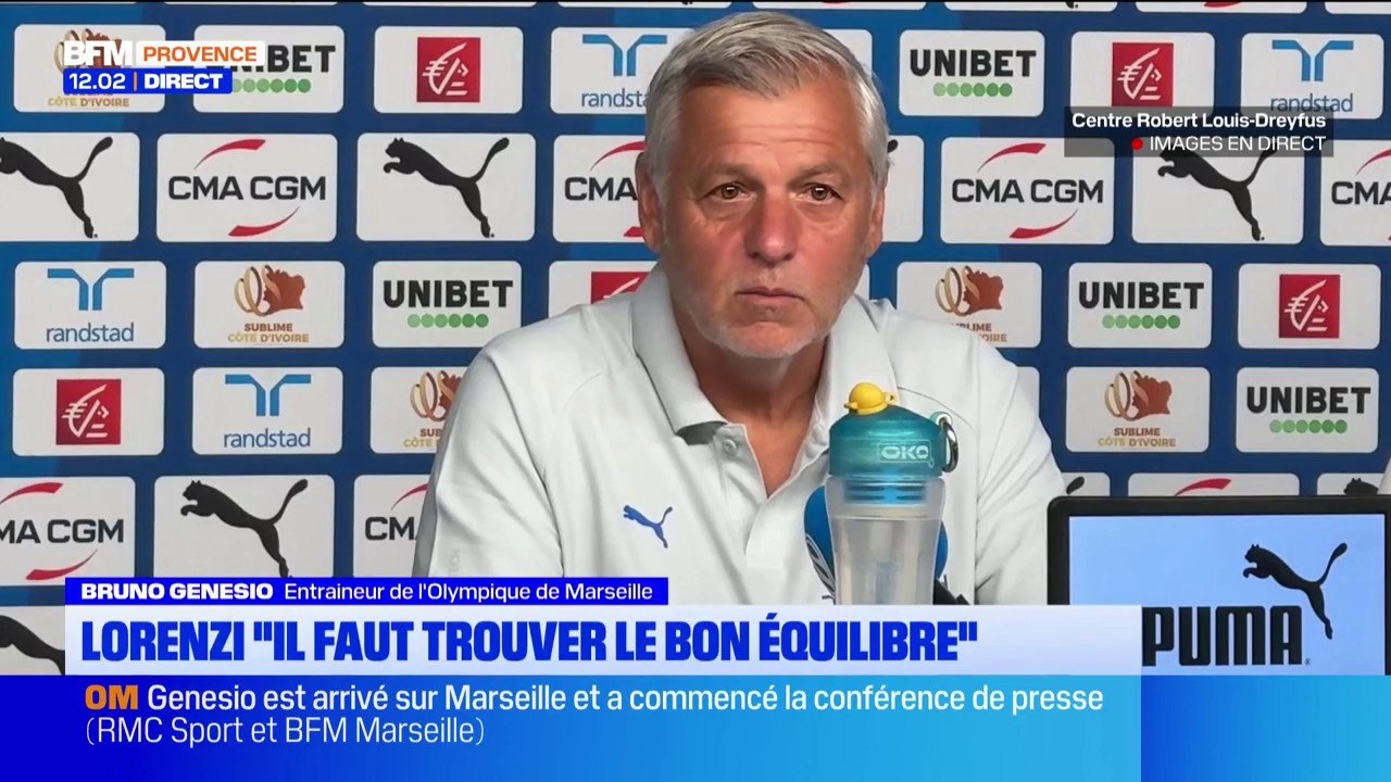 "J'ai toujours fait confiance aux jeunes joueurs" Bruno Genesio s'exprime face aux journalistes