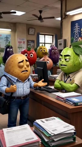 aloo is angry