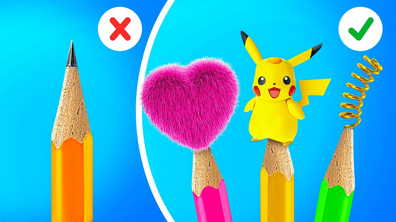 DIY CHEATING SCHOOL HACKS AND CRAFTY IDEAS | How To Become Popular At School By 123 GO! GOLD