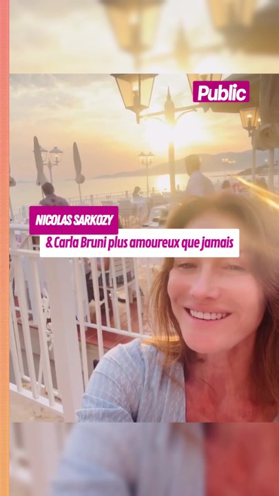 Carla Bruni et Nicolas Sarkozy complices comme au premier jour