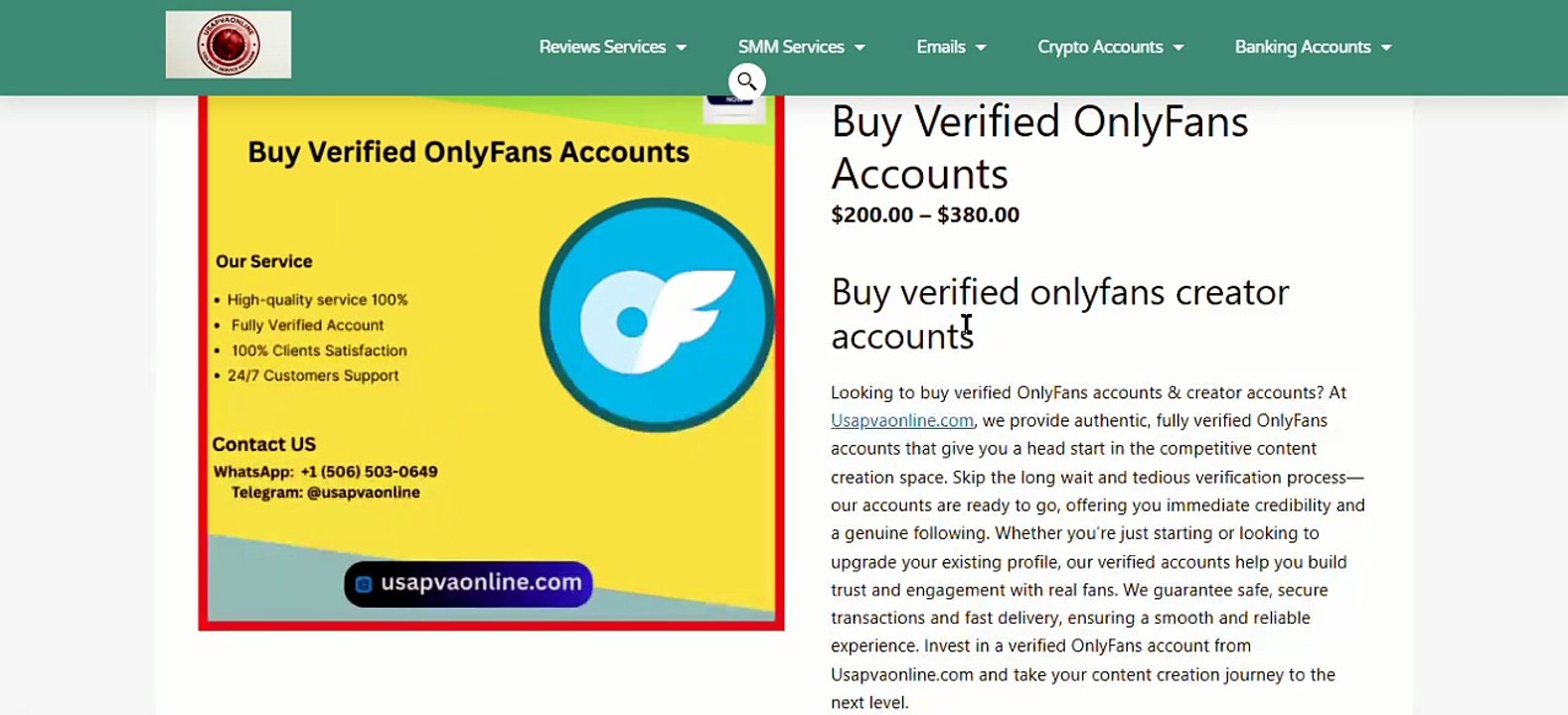 Buy Verified OnlyFans – Bypass KYC Delays, Unlock Subscriptions & PPV Instantly