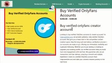 Premium Verified OnlyFans Creator Accounts – US/UK/EU Verified, Replacement Guarantee