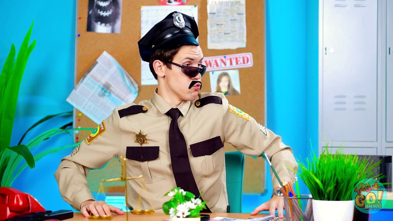 Popular and Nerd Students Face Off in a Food Sneak Challenge!